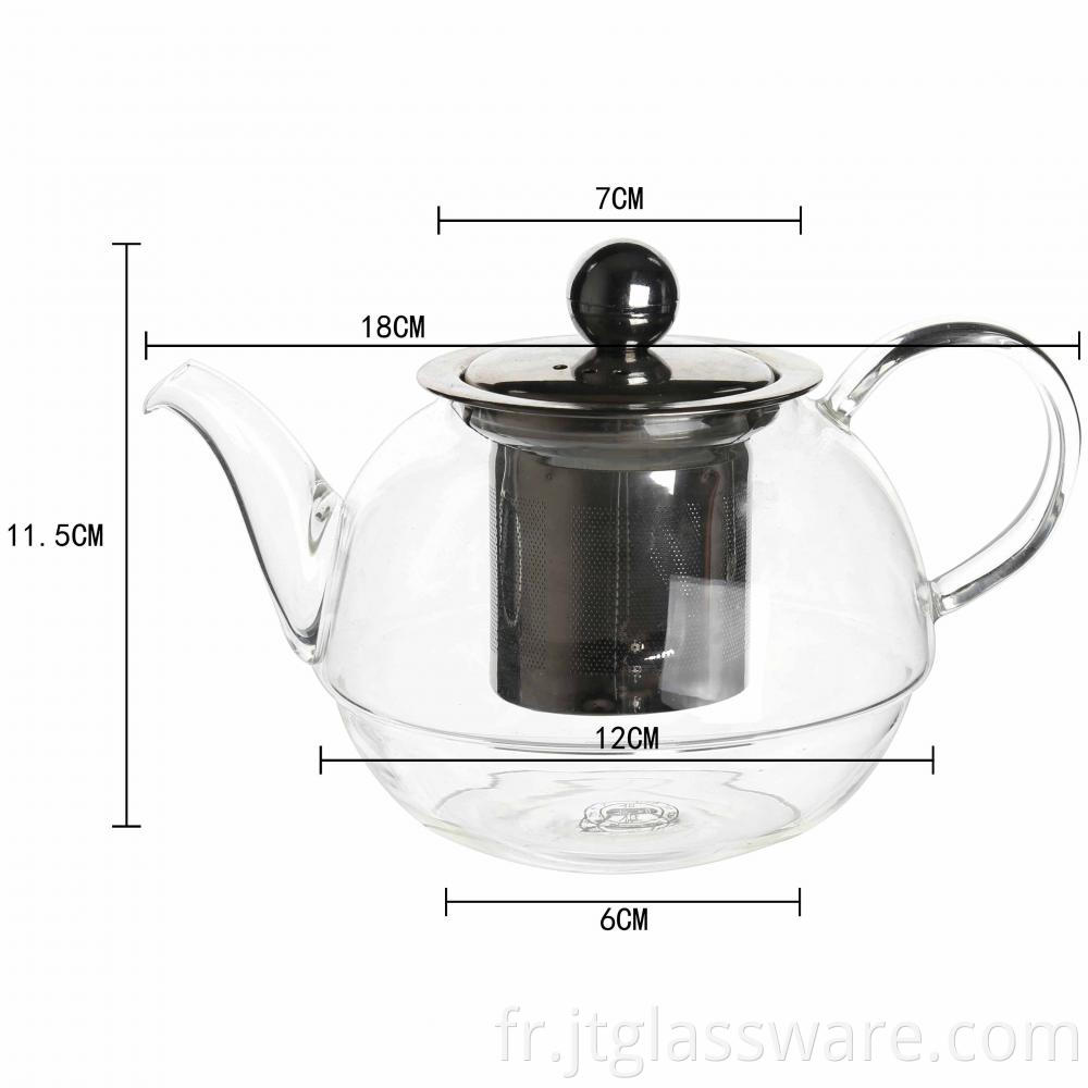 Borosilicate Glass Teapot